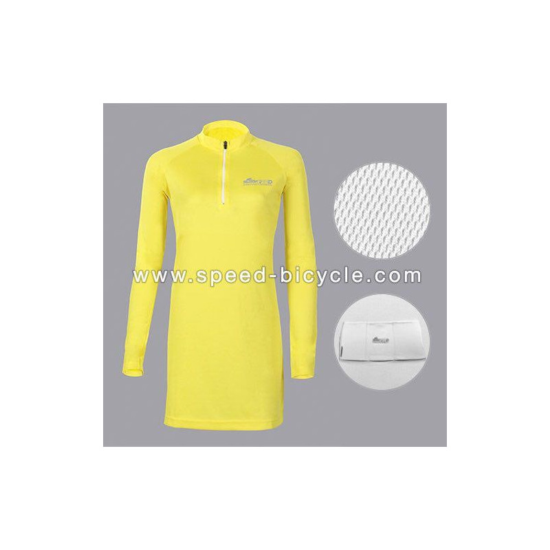 پيراهن تونيك دوچرخه سواري بانوان آبی