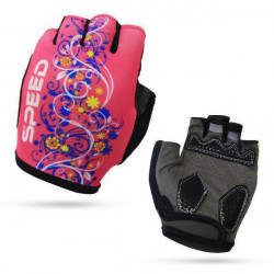 دستکش دوچرخه سواری گل زرد