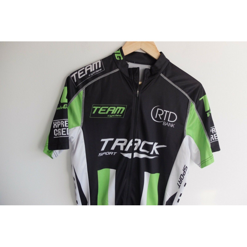 پیراهن تک دوچرخه سواری کارنی تراک سبز مشکی