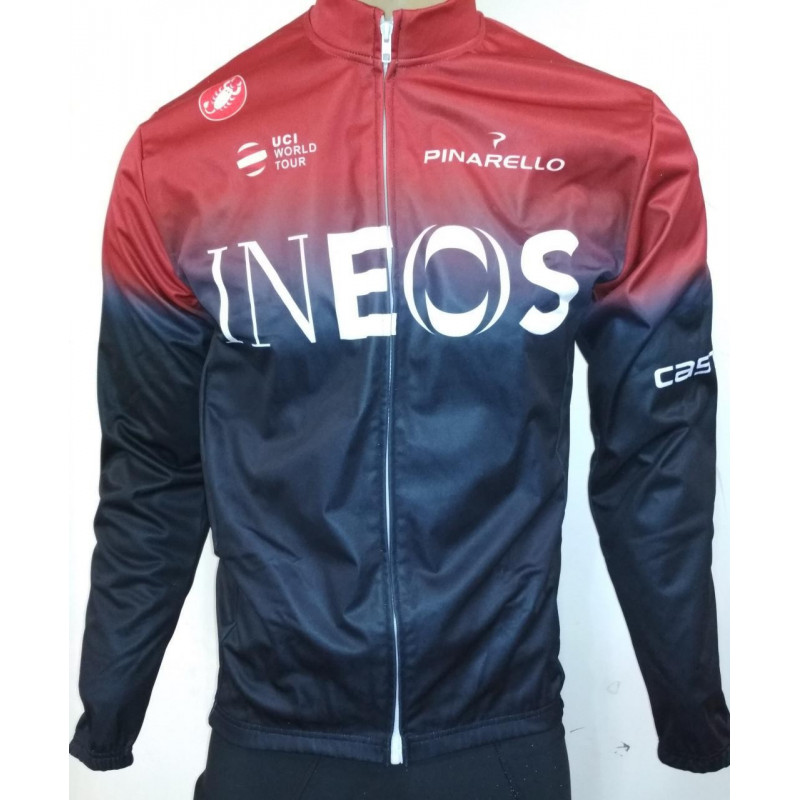 کاپشن زمستانی دوچرخه سواری تیم  INEOS