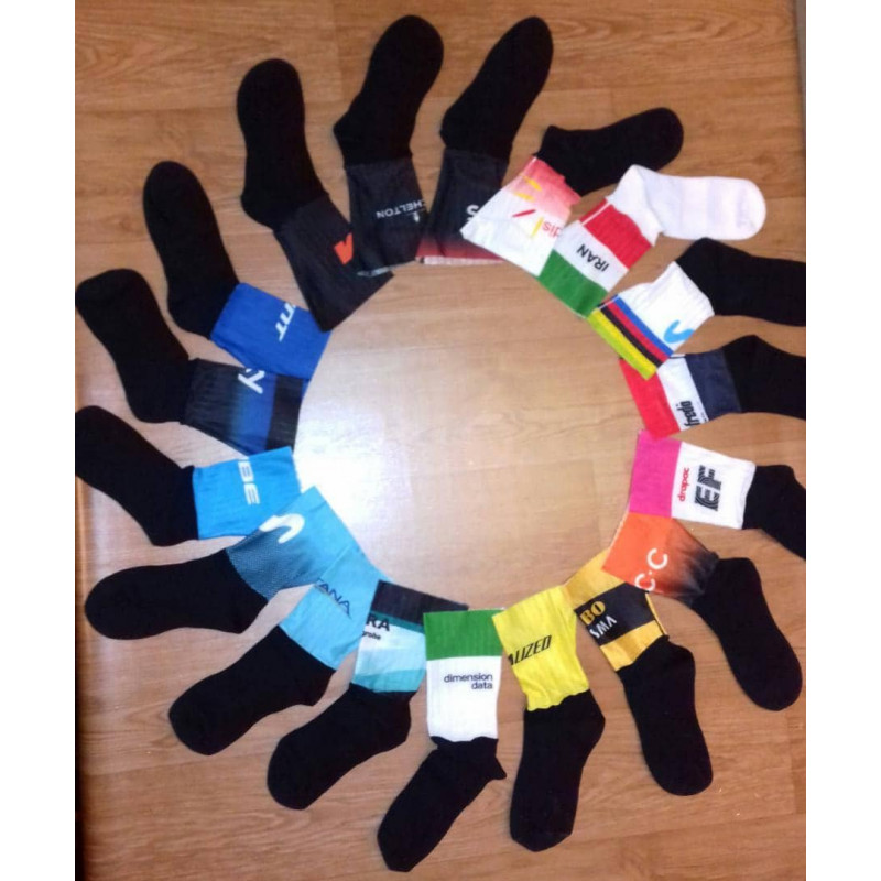 جوراب تیم دوچرخه سواری  اسپیشیال specialzed