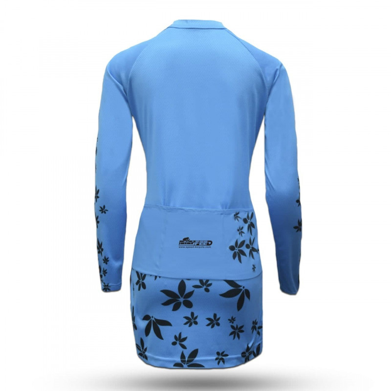 پيراهن تونيك دوچرخه سواري بانوان آبی