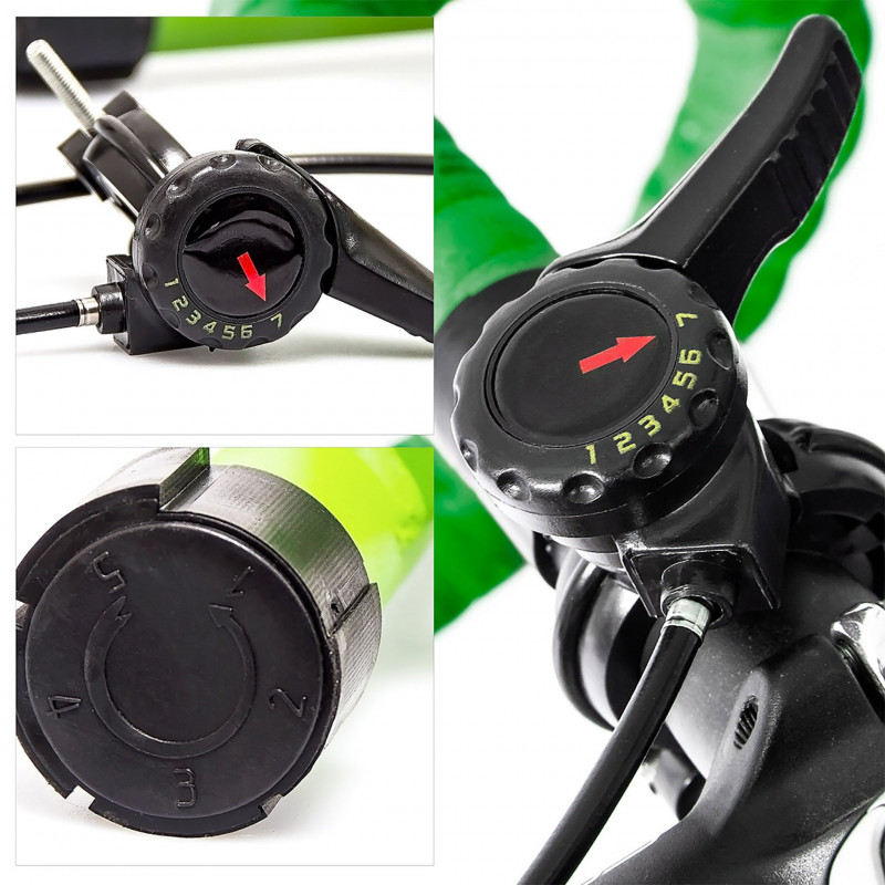 ترینر دوچرخه Relaxdays مدلFahrrad Rollentrainer mit 6