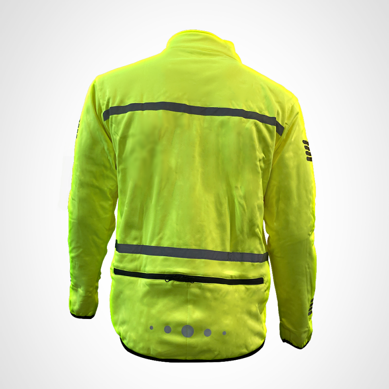 کاپشن زمستانی دوچرخه سواری پرولاین آبی