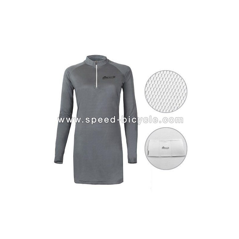 پيراهن تونيك دوچرخه سواري بانوان آبی